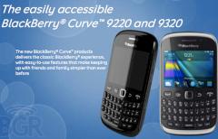 Die neuen Blackberry-Curve-Modelle 9220 und 9320