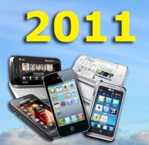 Apple steht im Jahr 2011 auf Platz drei der grten Handyhersteller.