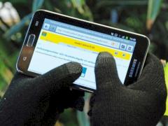 Smartphone-Handschuhe: Ab minus sieben Grad wirds kalt