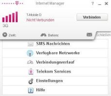Internet Manager fr den LTE-Surfstick