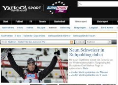 Biathlon Berichterstattung bei Eurosport. Live-Streaming ist mit dem Eurosport Player mglich. Berichte und kurze Videos sind kostenfrei.