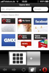 Opera Mini 7 fr das iPhone