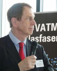 Ekkehart Gerlach moderierte den VATM Glasfaser-Tag 2012