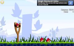 Beispiel Angry Birds: Werbebanner in Apps fressen zu viel Strom