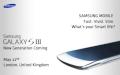 Samsung Galaxy S3 knnte am 22. Mai vorgestellt werden