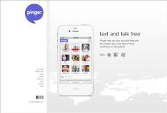 Startseite von Pinger mit Download-Mglichkeiten