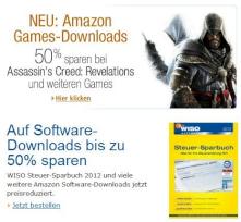 Amazon startet Download-Service fr beliebte Software und Videospiele