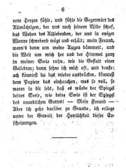 Eine Seite aus Goethes Werther: Ein Original-Scan in Frakturschrift. Angezeigt mit Hilfe der Play-Book-App.