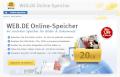 Web.de Online-Speicher mit kostenpflichtiger Speichererweiterung