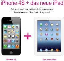 Telekom-Aktionsangebot mit iPhone und iPad