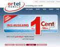 Ortel Mobile erlaubt Auslandsgesprche ab 1 Cent