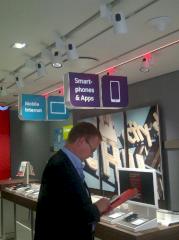 Impressionen von Vodafones Flagship-Store