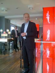 Erik Friemuth, Vodafone-Chef fr das Privatkundengeschft, erlutert Joyn