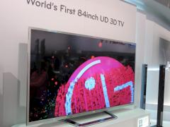 LG stellte auf der IFA einen 84-Zoll-3D-Fernseher vor.