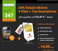 Talk Spezial im Vodafone-Netz mit 2-fach-Flat inkl. Handy