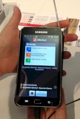 Samsung-Handheld mit DAB+