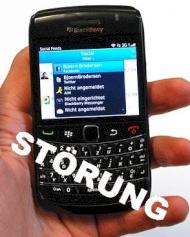 Blackberry: Strungen fr Vodafone-Kunden durch Server-Ausfall
