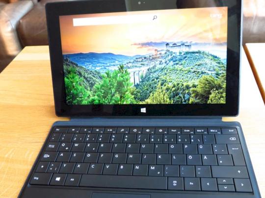 Microsoft Surface-Tablet im ersten Test