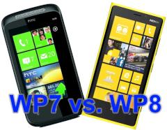 Altes und neues Windows Phone im Vergleich