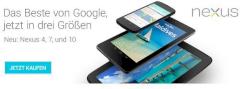 Google-Werbung fr die neuen Nexus-Modelle