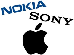 Apple versus Nokia und Sony