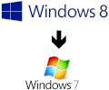 Manche Windows-8-Versionen knnen auf Windows 7 oder Vista herabgestuft (Downgrade) werden.