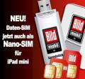 BILDmobil verkauft jetzt auch Nano-SIMs