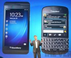 Blackberry Z10 und Blackberry Q10