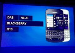 Das Blackberry Q10 soll im Frhjahr auf den Markt kommen