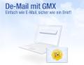 GMX und Web.de starten De-Mail morgen mit 10 Frei-Nachrichten