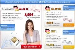 DeutschlandSIM-Aktion: Kein Startpaketpreis und vergnstigte Tarife