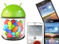 LG-Smartphones erhalten Jelly-Bean-Updtae