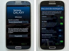 Erste Einrichtung am Samsung Galaxy S4