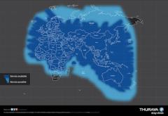 Weltweite Netzabdeckung von Thuraya