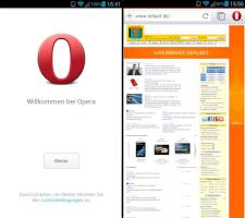 Opera fr Android mit Webkit-Engine jetzt in finaler Version