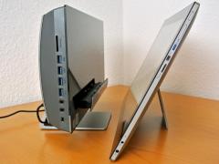 Tablet und PC-Station  knnen getrennt benutzt werden