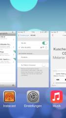Neues Multitasking-Men unter iOS7