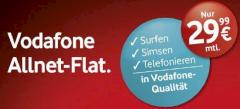 Vodafone startet neue Allnet-Flat