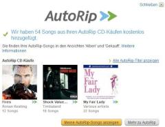 Amazon AutoRip: Kostenlose MP3-Versionen von gekaufter Musik