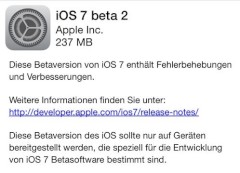 iOS7 Beta 2