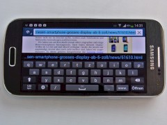 Das Display des Galaxy S4 Mini