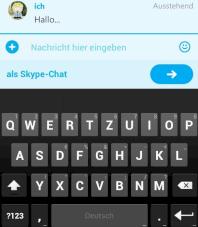 Der neue Skype-Chat