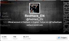 Twitter-Account der Hacker-Gruppe RedHack