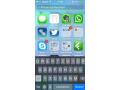 iPhone-5-Homescreen mit Spotlight-Funktion unter iOS7