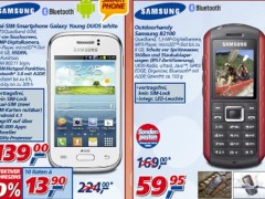 Samsung Galaxy Young Duos und Samsung B2100