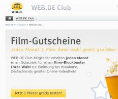Werbung fr den Web.de-Club