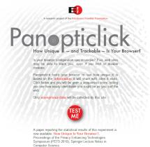 Mit dem Panopticlick der EFF lsst sich der Fingerabdruck des eigenen Browsers auswerten