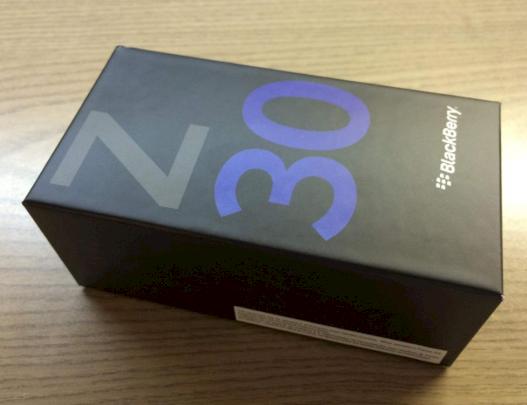Blackberry Z30 im Unboxing