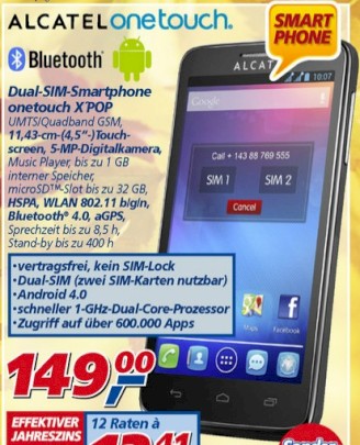 Alcatel One Touch XPOP