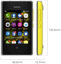 Mae des Nokia Asha 503